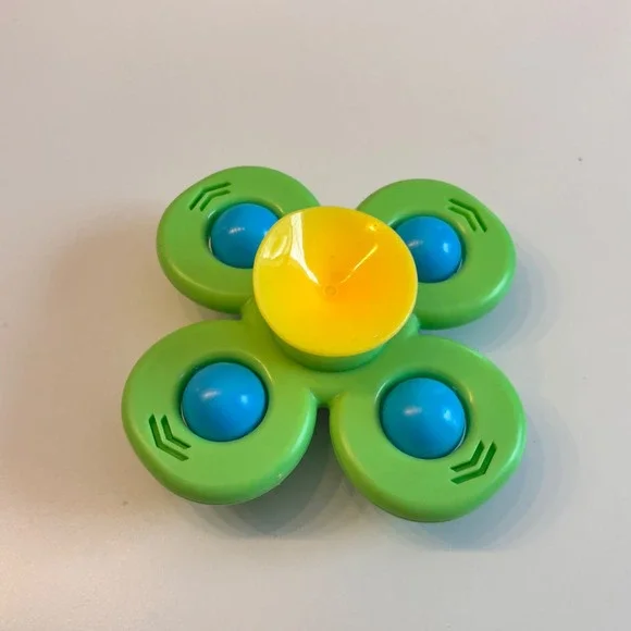 Baby Toy Suction Spinner Ladybug Bath Toy Toddler Windmill Toy - Picture 2 of 3